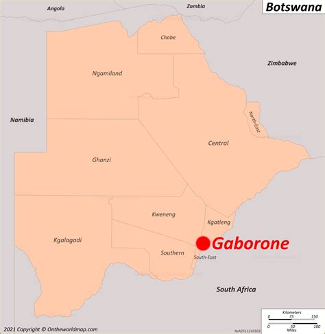 gabbrone|map of gaborone botswana.